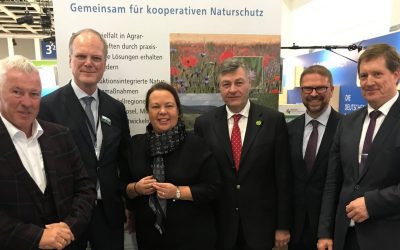 Stiftung auf der Grünen Wochen: Besuch von Heinen-Esser